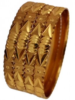 Gold Plated Bangles